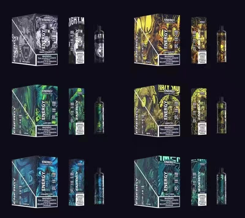 KK Energy 5000 Puff Rechargeable Mesh Coil Disposable Vape 8