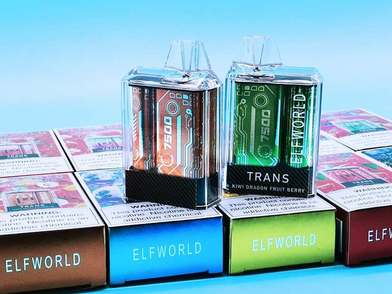 ELFWORLD TRANS 7500 VAPES 7500PUFF ELFWORLD TRANS 7500 VAPES 7500PUFF