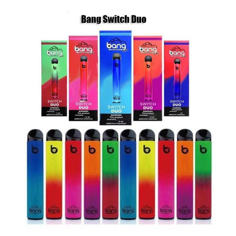 Bang Switch Duo 2500 ühekordselt kasutatav vape