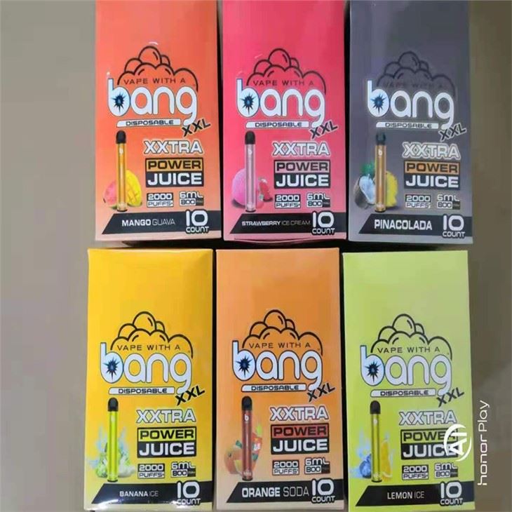 Bang Xxl 2000 ühekordselt kasutatav pod