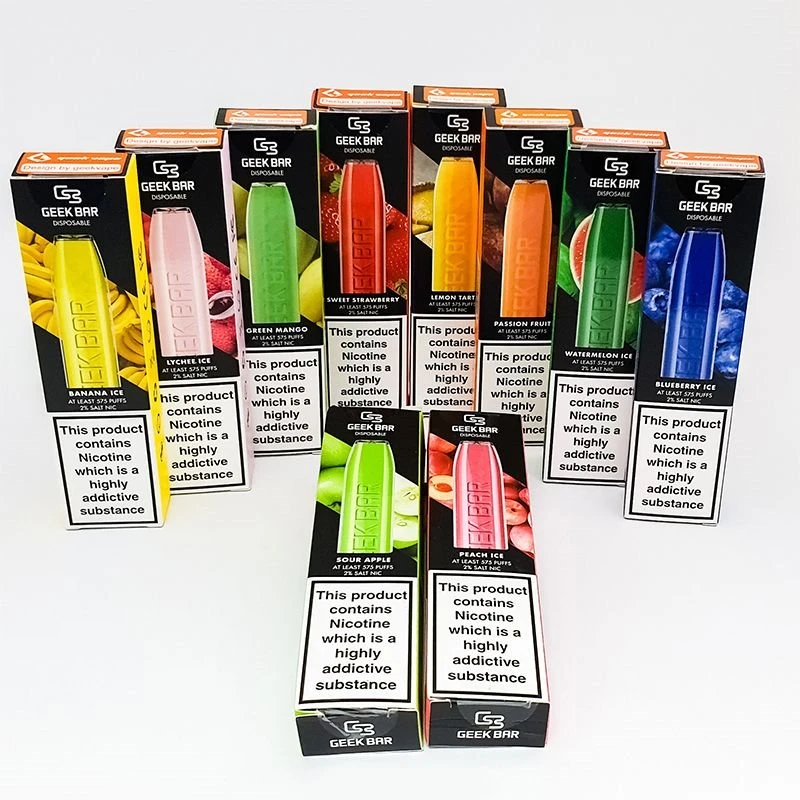 Geekbar ühekordselt kasutatav vape pliiats