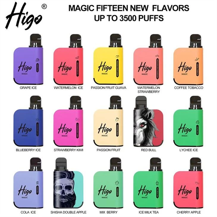Higo MAGIC 3500 elektrooniline sigareti ühekordne vape