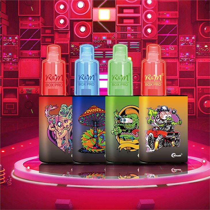 R&M Box Pro ühekordselt kasutatav komplekt 550mAh