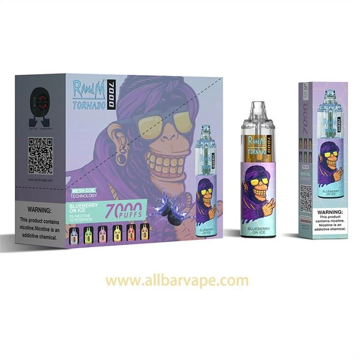 Randm 7000 Puff ühekordne vape
