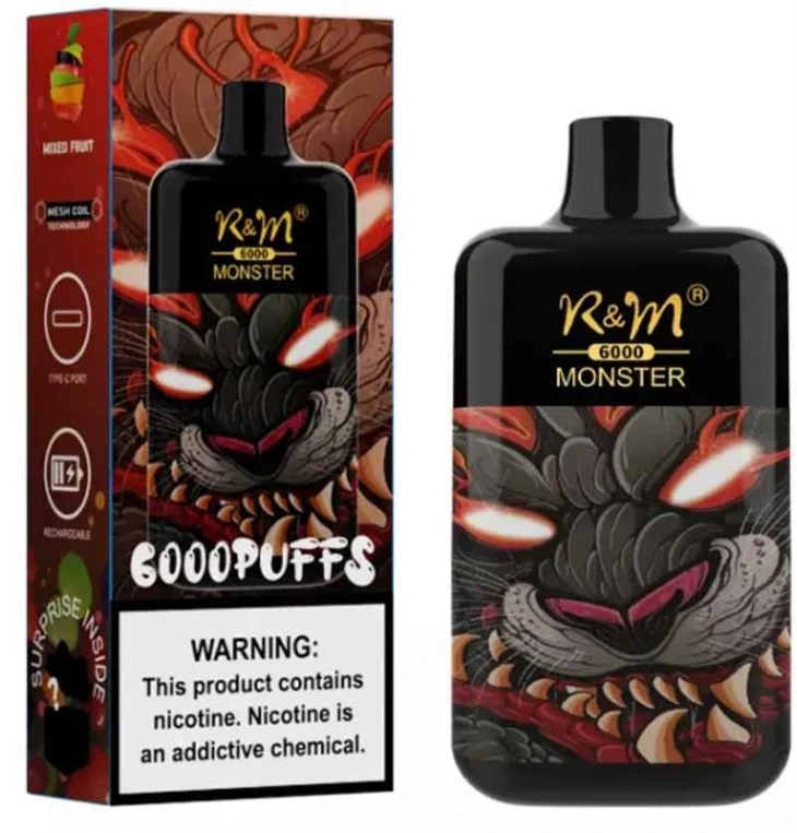 R&M MONSTER 6000 vapes