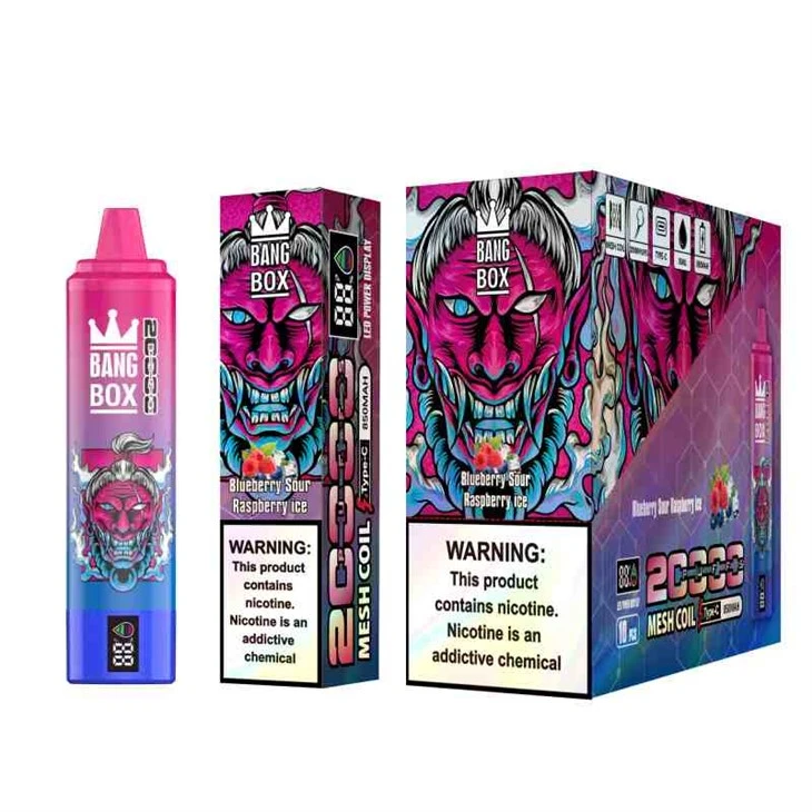 Bang Box 20000 Puffs ühekordselt kasutatav vape