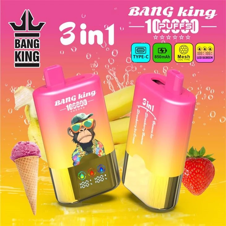 Bang King 100k 3 ühe maitsega