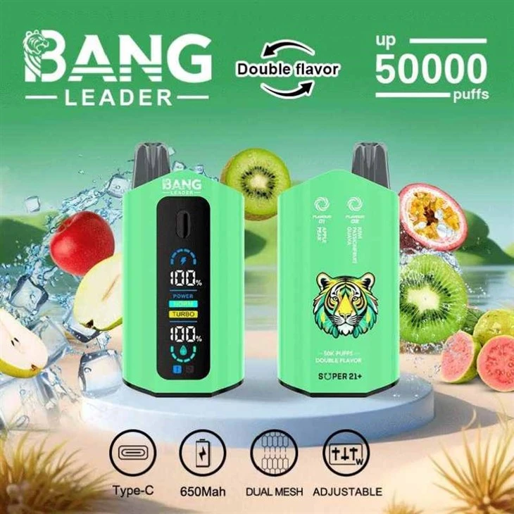 Bang Leader 50k Puffs kahe maitsega