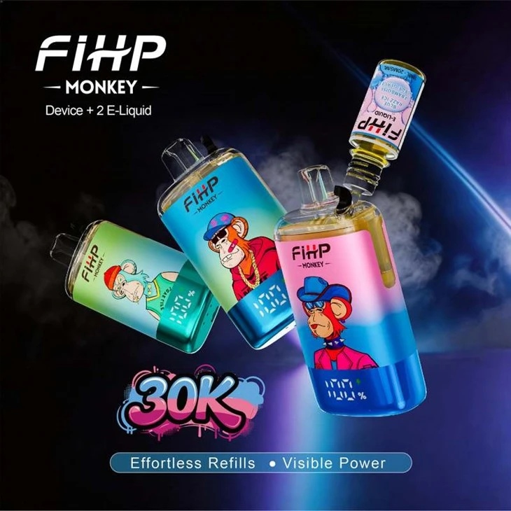 FIHP MONKEY 30000 Puffs korduvtäidetav TPD
