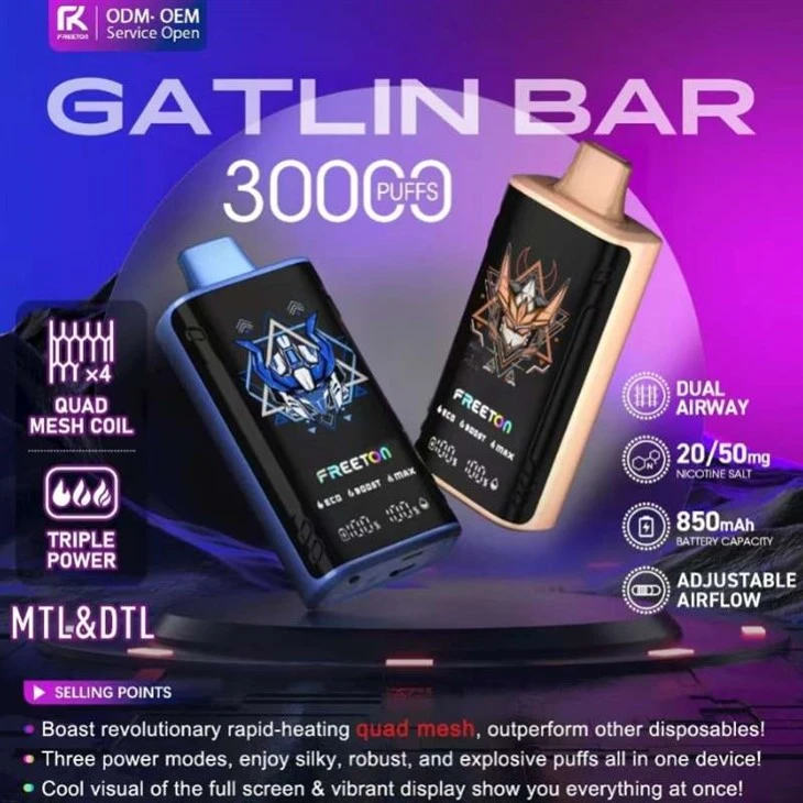Freeton GATLIN BAR 30000 pahvi