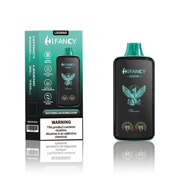 HIFANCY LEGENT 20000 täisekraaniga Vape