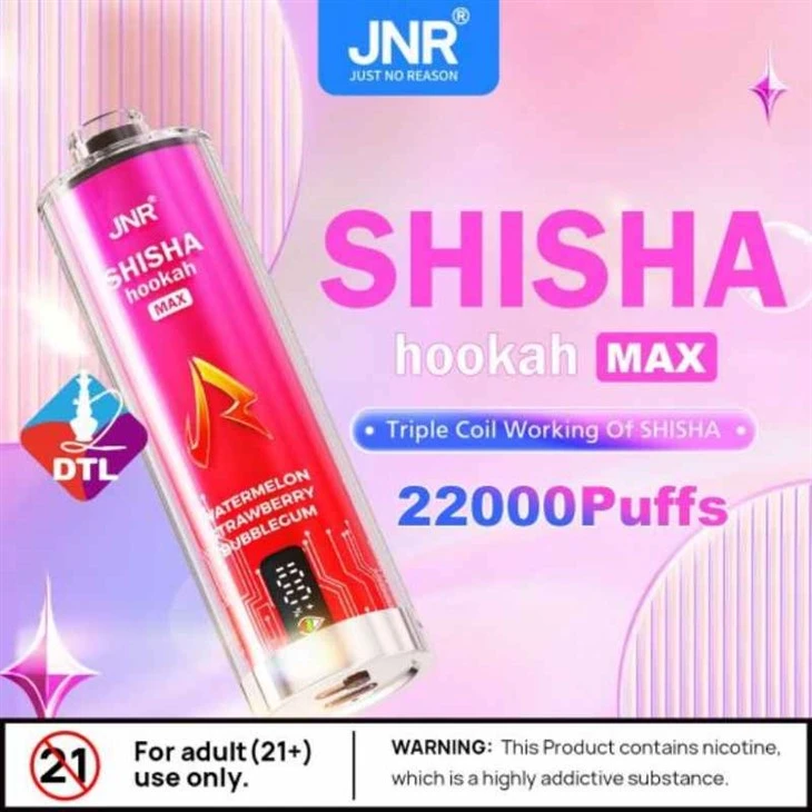 JNR Shisha vesipiip max 22000