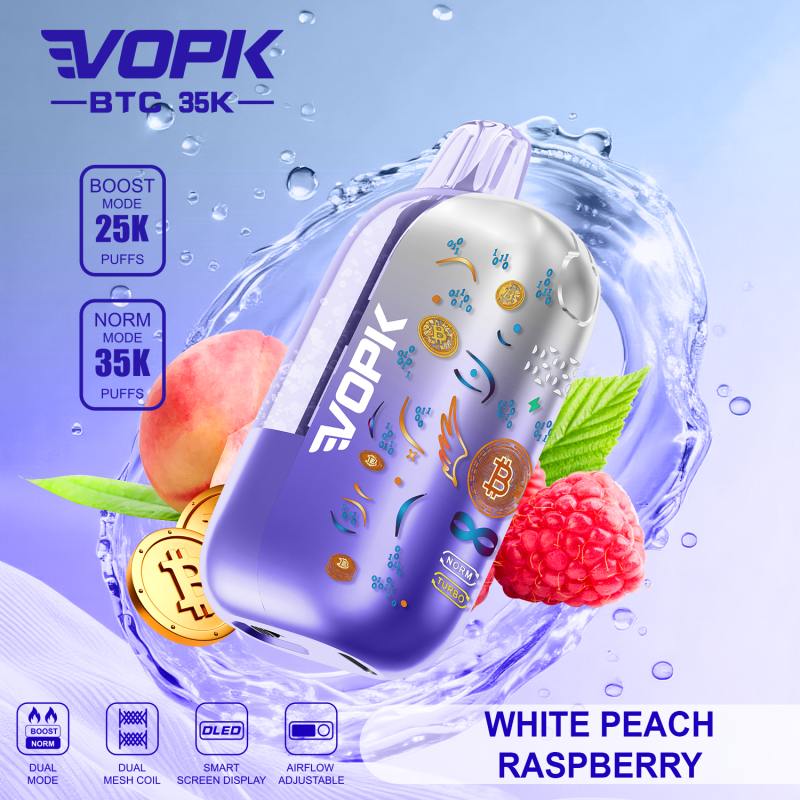white Peach raspberry Vopk BTC 35K