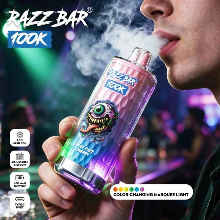Razz Bar 100K pahvid