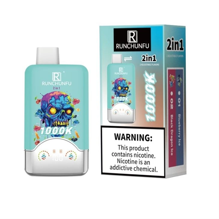 RUNCHUNFU 1000000 Puffs 2 in 1 best