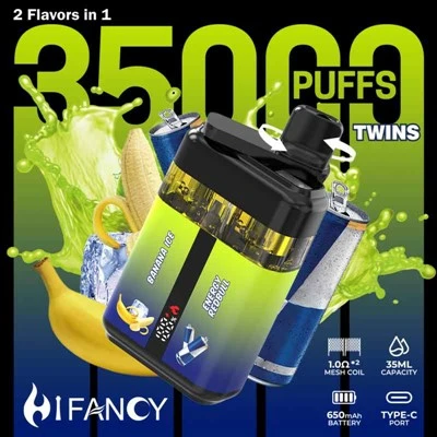 Hifancy Kaksikud 35000 puffs vape topeltmaitsed
