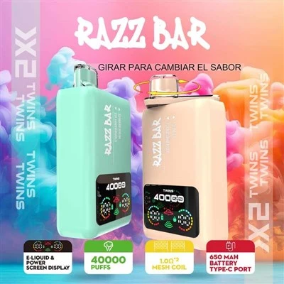 RAZZ BAR 40000 Kahe maitsega