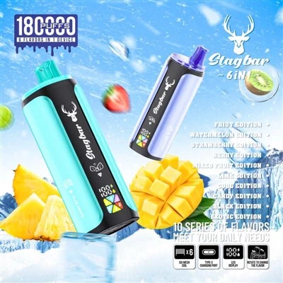 StagBar 6in{1}}K Puffs
