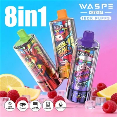 Waspe Crystal 8 mängus 1 180K Puffs