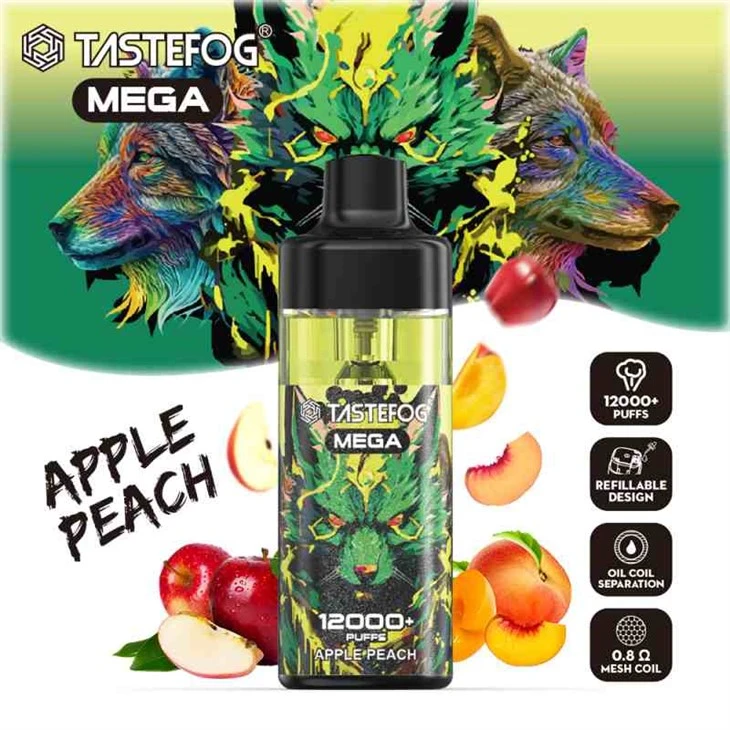 TASTEFOG MEGA 12000 Razz Bariga