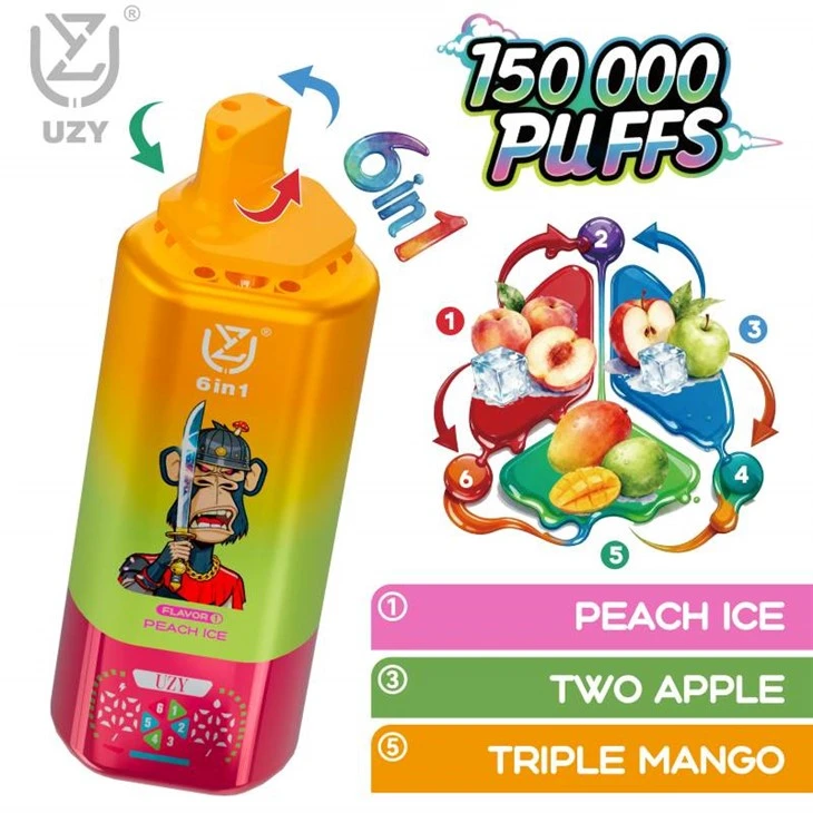 UZY 6 in 1 150000 pahvid