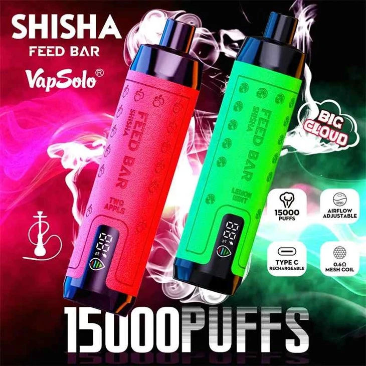 Vapsolo söödabaar shisha vesipiibu 15000